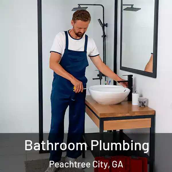  Bathroom Plumbing Peachtree City, GA