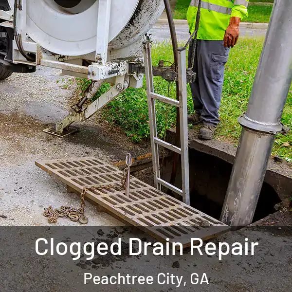  Clogged Drain Repair Peachtree City, GA