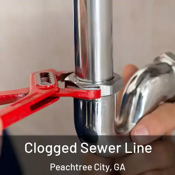  Clogged Sewer Line Peachtree City, GA