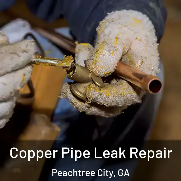  Copper Pipe Leak Repair Peachtree City, GA