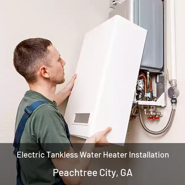  Electric Tankless Water Heater Installation Peachtree City, GA