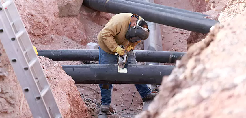 Cast Iron Sewer Pipe Replacement in Peachtree City