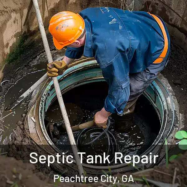  Septic Tank Repair Peachtree City, GA