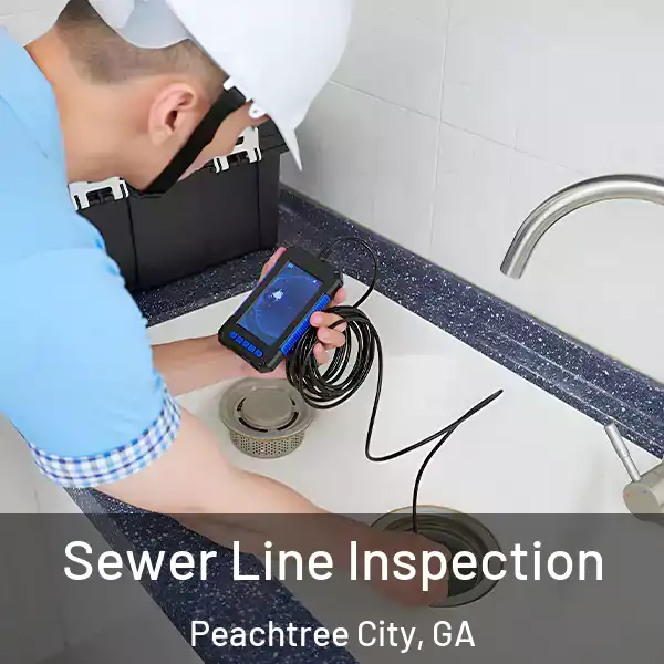  Sewer Line Inspection Peachtree City, GA
