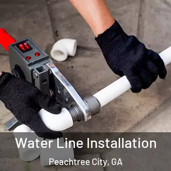  Water Line Installation Peachtree City, GA
