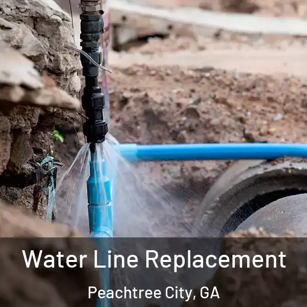  Water Line Replacement Peachtree City, GA